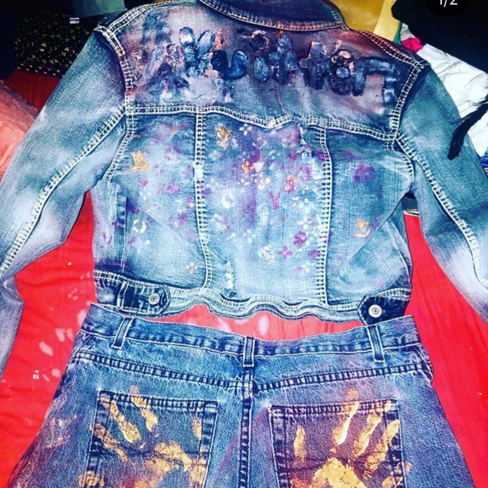 Custom Jean jacket - Picture 2 of 2